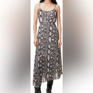 All Saint Donatella Midi Dress. Size S Women 
#163